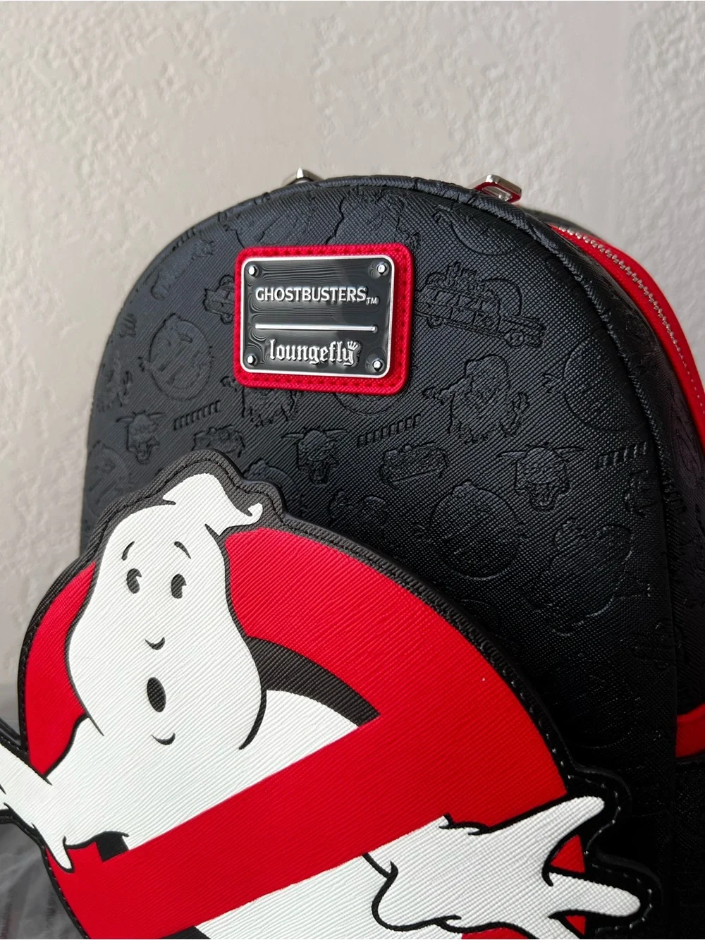 NWT Loungefly Ghostbusters Logo Glow-in-the-Dark Mini Backpack